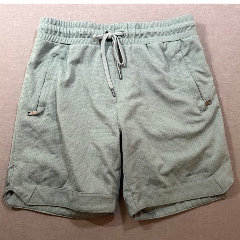 Maison Article‎ Shoe Palace Mesh Shorts Mint Green Drawstring Waist Size L 32X7.
